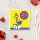 April Fools Paper Napkins スタンダードカクテルナプキン (インサイチュ)