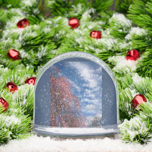 April Sky with Philippians 4:4 (クリスマス)