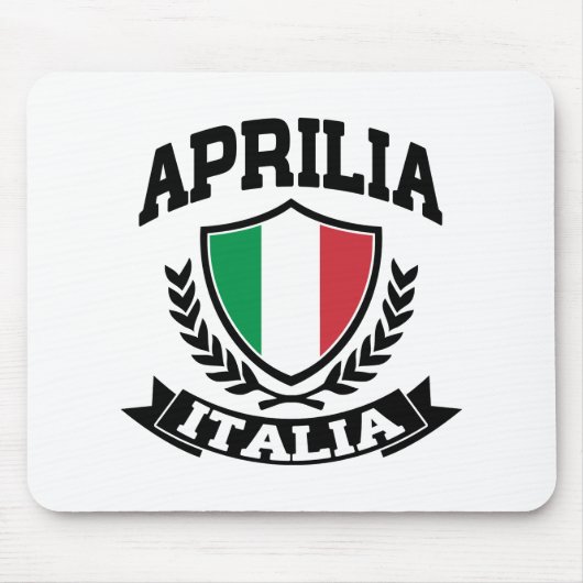 Apriliaイタリア マウスパッド (正面)