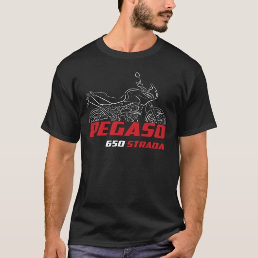 Aprilia Pegaso 650 Strada 2006-2011 Tシャツ (正面)
