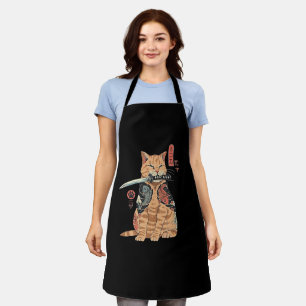 aprin aprn aprn cat kitchen aprinまたは女性用エプロン エプロン