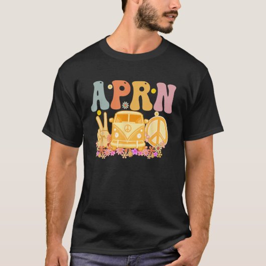 APRN Week Groovy Appreciation Day For Women Tシャツ (正面)