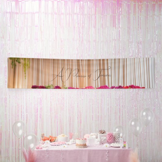 #APromiseofForeverBanner 横断幕 (パーティー)