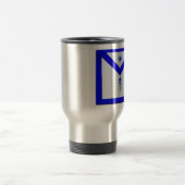 Apronフリーメーソンの後輩の監視員 トラベルマグ (中央)