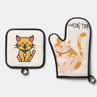 apron 鍋つかみ&鍋敷きセット