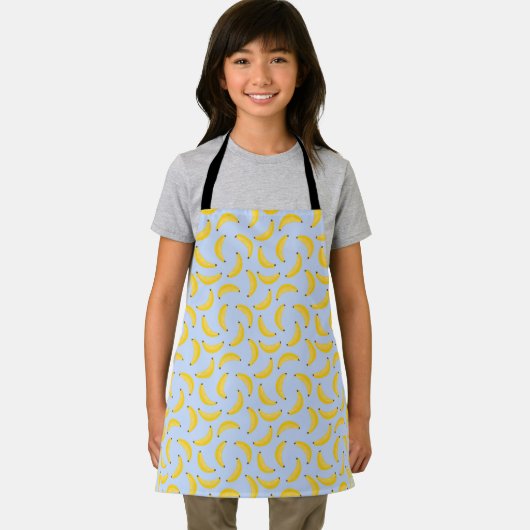 Apron Children (61 x 51 cm) - Banana Pattern エプロン (インサイチュ)