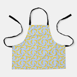 Apron Children (61 x 51 cm) - Banana Pattern エプロン