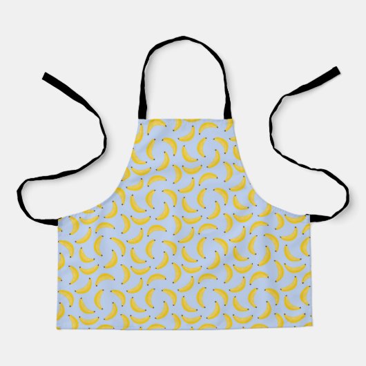 Apron Children (61 x 51 cm) - Banana Pattern エプロン (正面)