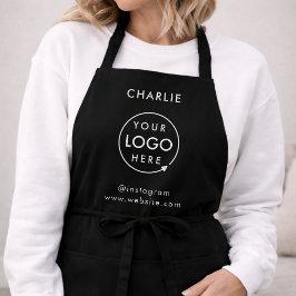Apron Company Logo | 従業員スタッフ名エプロン エプロン