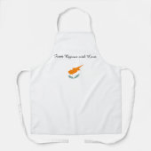 Apron (Flag of Cyprus) エプロン (正面)