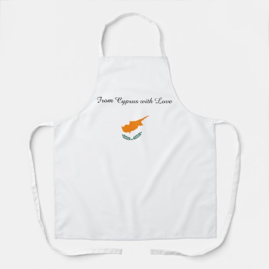 Apron (Flag of Cyprus) エプロン (正面)