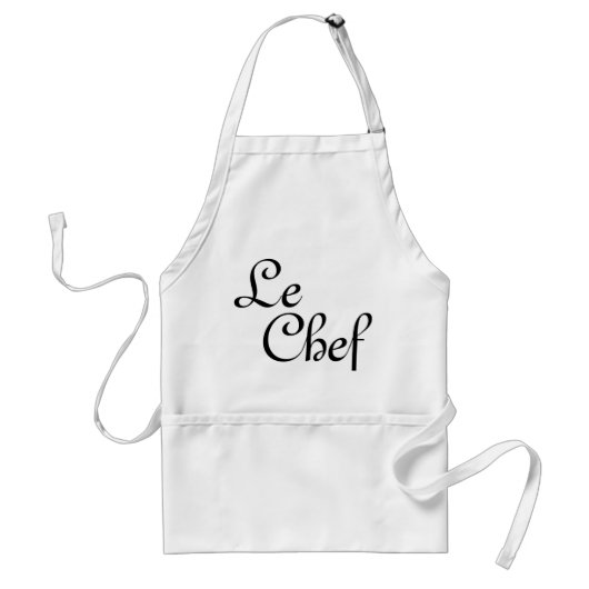 Apron Le Chef スタンダードエプロン (正面)