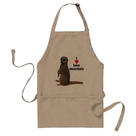 Apron "Meerkats " スタンダードエプロン (正面)