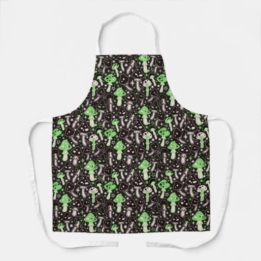 Apron "Mushrooms" エプロン (正面)