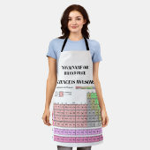 Apron Periodic Table Of Elements エプロン (着用した状態)