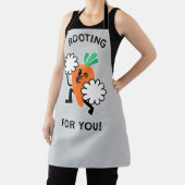 Apron Rooting For You – Cheerful Orange Carrot エプロン (インサイチュ)