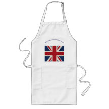 Apron - Union Jack Flag with witty statement...