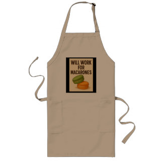 Apron Will Work for Macarones ロングエプロン