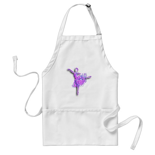 Apron with Ballerina スタンダードエプロン (正面)
