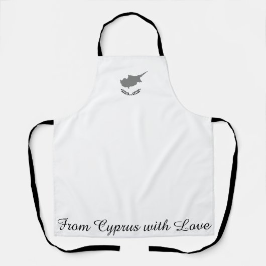 Apron with Black Strap エプロン (正面)