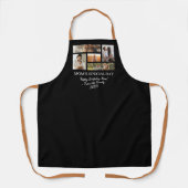 Aprons Birthday Photo Collage, Modern Mother Gift  エプロン (正面)