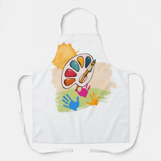 Aprons for painters or cooks エプロン (正面)