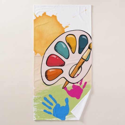 Aprons for painters or cooks バスタオル (バスタオル)