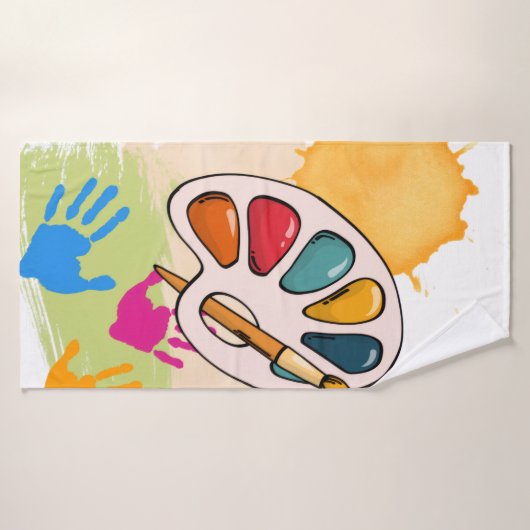 Aprons for painters or cooks バスタオル (バスタオル)