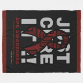 APSを治せ… フリースブランケット (正面(横))