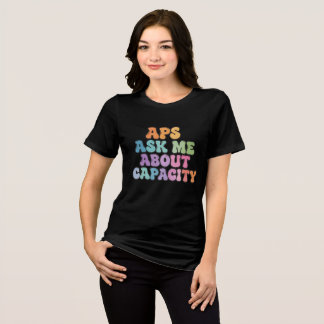 APS 能力について聞いてください - アダルトプロテクティブサービス トライブレンドＴシャツ