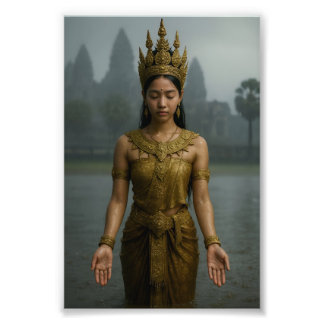 Apsara in the Rain Photo Print フォトプリント