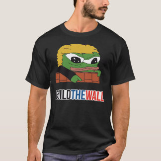 Apu Apustaja Trumpヘルパーの壁を構築（壁） Tシャツ