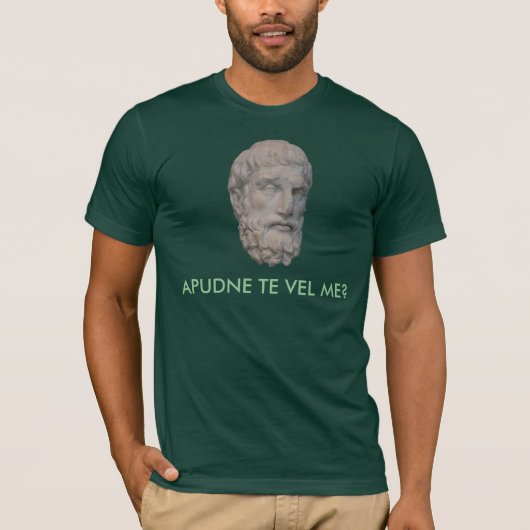 Apudneのteのvel私か。 Tシャツ (正面)