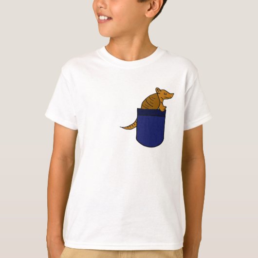 AQ-小型のワイシャツのアルマジロ Tシャツ (正面)