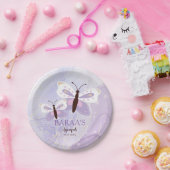 Aqeeqah Islamic Baby Girl Paper Plate ペーパープレート (パーティー)