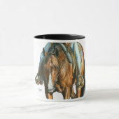 AQHA西部のPleasureHorse、 マグカップ (中央)