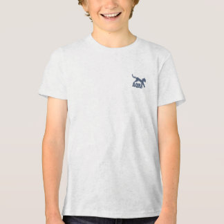 AQRAシグネチャーミニマリストグラフィックTシャツ トライブレンドTシャツ