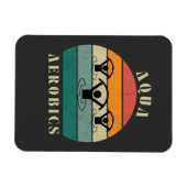 aqua aerobics マグネット (横)