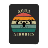 aqua aerobics マグネット (縦)
