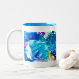 Aqua Art Design Coffee Mug ツートーンマグカップ