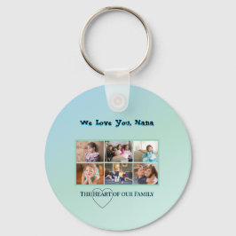 Aqua Blue 6-Photo Nana Tribute キーホルダー