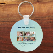 Aqua Blue 6-Photo Nana Tribute キーホルダー (正面)