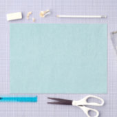 Aqua blue linen printedテクスチャ 薄葉紙 (クラフト)