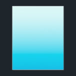 Aqua blue ombre background チラシ<br><div class="desc">Blue aqua gradient colors.</div>