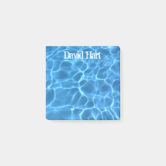 Aqua Blue Swimming Pool ポストイット (正面)