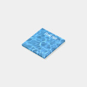 Aqua Blue Swimming Pool ポストイット (アングル)