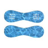 Aqua Blue Swimming Pool Photo for Your Logo 野球ボール (パネル)