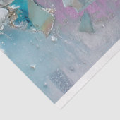 Aqua Crystal Dragon Scale Decoupage Paper 薄葉紙 (詳細)