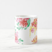 Aqua fleur コーヒーマグカップ (中央)