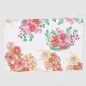 Aqua fleur ゴルフタオル (横)